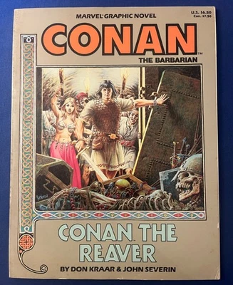 Novela gráfica Marvel: Conan the Reaver 1987 Edad de Cobre (FN-VF) Foto 1 de 4
