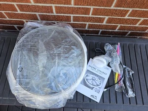 George Foreman GR70WHT Fusion Indoor Grill Salton White DISCONTINUED NEW W/O BOX - Picture 1 of 11