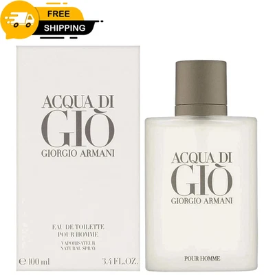 Giorgio Armani Acqua di Gio Eau de Toilette 100ml EDT Spray New & Sealed
