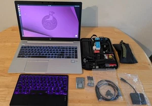 Paquete de computadora portátil Pentesting Ethical Hacking HP EliteBook 850 G6 sistema operativo doble Ubuntu Kali - Imagen 1 de 19