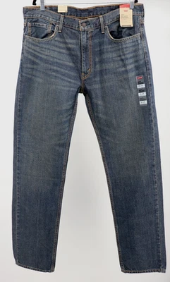 Levi's 559 Relaxed Straight Jeans Mens Size 38x36 Medium Blue Denim Cotton New - Image 1 of 4