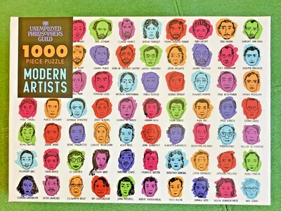 The Unemployed Philosophers Guild Modern Artists 1000 Piece Jigsaw Puzzle Poster - Image 1 of 4