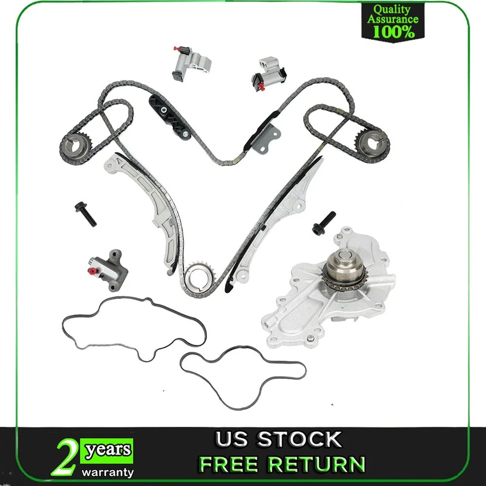 For 07-10 Ford Edge Taurus Lincoln Mkz V6 3.5 3.7L Timing Chain Kit Water Pump - Image 1 of 1