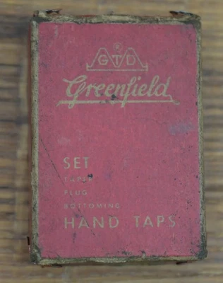Greenfield One Set (3) High Speed Cut Thread Hand Tap 10-24NC NEW OLD STOCK - Image 1 of 4