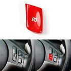 ABS Red Button Cover Replacement for BMW 3 Series E46 M3 Steering Wheel
