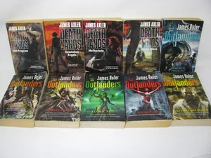 Lot of 10 Deathlands and Outlanders books by James Axler - paperback - Picture 1 of 7