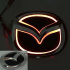 Red 5D LED Car Tail Logo Badge Emblem Light Lamp For Mazda8 CX7 Mazda3 Mazda2 Mazda CX 3