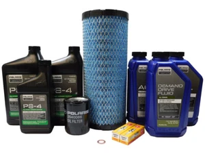 2019-2020 Polaris RZR S4 1000 EPS OEM 5W-50 Full Synthetic Oil Change Kit POL55 - Picture 1 of 1