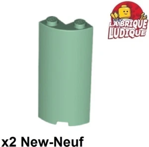 Lego 2X Cylinder Quarter 2X2X5 1X1 Cutout Sand Green 30987 New - Picture 1 of 1