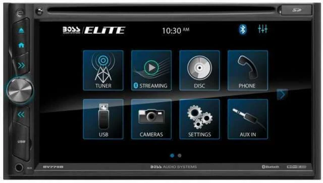 Boss BV775B Double-din DVD Player 6.75" Touchscreen Bluetooth