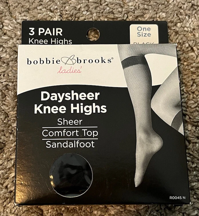 De Colección Bobbie Brooks Daysheer Hasta la Rodilla Negro Cómodo Top Sandlefoot Talla Única Foto 1 de 3