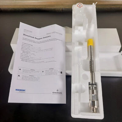 Rosemount Hx438-01 Dissolved Oxygen Sensor DO Probe 1055, 1056, 5081, XMT, 54eA - Image 1 of 4