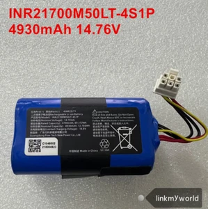 NOWY Oryginalny akumulator odkurzacza robota INR21700M50LT-4S1P 4930mAh + 5 przewodów - Zdjęcie 1 z 3