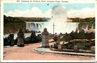 Vintage Wb Postcard~Niagara Falls Canada~Gateway To Victoria Park~Posted C1921