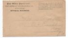 1800S Us Post Office Dept Official Business Envelope From San Francisco Ca