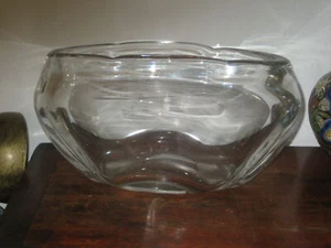 large whitefriars clear glass vase - Picture 1 of 3