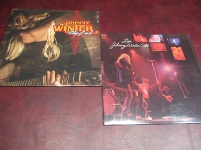 JOHNNY WINTER & LIVE COLUMBIA RECORDS PC-30475 LIMITED EDITION + STEP BACK 180G - Image 1 of 2