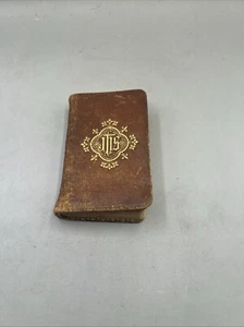 Sacred Heart Small Missal Book Compiled with Epistles and Gospels Rare 1875 - Picture 1 of 18