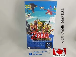 MANUAL GCN - LEGEND ZELDA WINDWAKER - Gamecube 'Replacement' Instruction Booklet - Picture 1 of 7