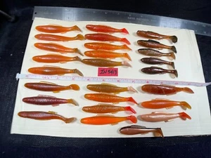 Cebos de plástico suave Cocahoe y similares de 2" a 5" varios colores TU ELECCIÓN IN5413 - Imagen 1 de 53