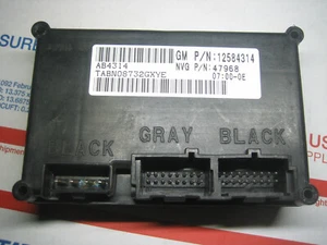 03-07 Chevy Silverado Sierra Avalanche 4x4 Transfer Case Control Module 12584314 - Picture 1 of 2