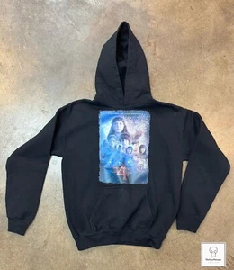 Stranger Things 4 Hoodie Sweatshirt Kids Large Black Sweater Crewneck Gildan - Picture 1 of 7