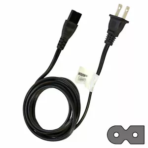 HQRP AC Power Cord for Singer 7463 7464 7466 7467 7469 7469Q 7470 8090 8763 8770 - Picture 1 of 10