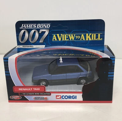 Corgi James Bond 007 A View to Kill Renault Taxi NIB TY06402 - Image 1 of 4