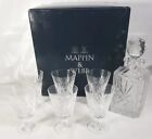 Mappin & Webb Royal Commission Decanter Set Boxed 6 Glasses & Decanter Excellent