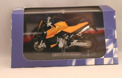 Motorradmodell, KTM LC8 Duke, Maßstab: 1:24, ab 14, OVP, Atlas Ed - Bild 1 von 4
