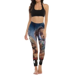 Chucky Women's Yoga Pants High Waisted Running Workout Leggings Athletic Pant - Picture 1 of 2