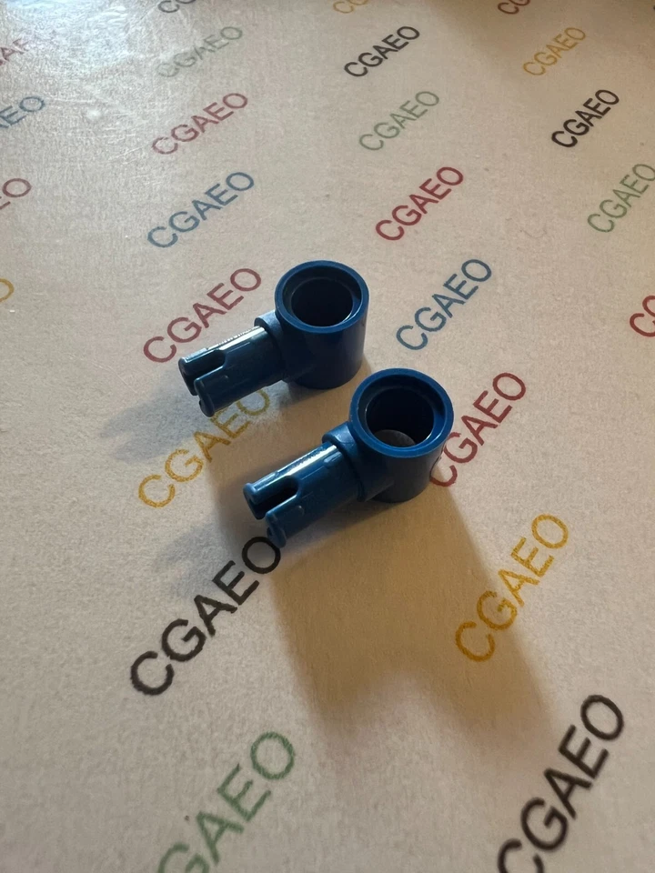 10x LEGO 15100 Technic Pin with Hole Dark bluish Gray | 6175330