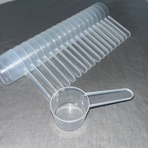 Clear Large Plastic Scoops 1,000 Pieces π₯ 35g / 60ml β
Food Grade Whey Scoops - Picture 1 of 8