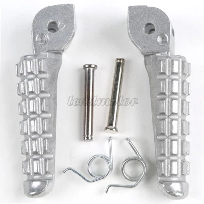 Reposapiés delantero de aluminio plateado para DUCATI Monster 696 796 2009-2014 13 Foto 1 de 4