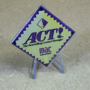 Seller exclusive _VERY RARE _ ACT! Sealed PIN _ Contact mgr for Apple Macintosh - Afbeelding 1 van 3