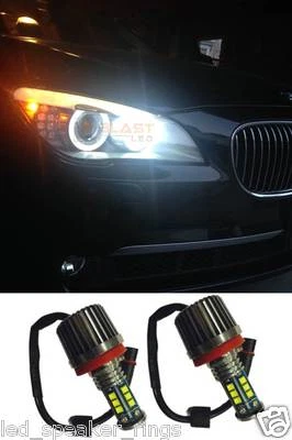 LED Angel Eyes Halo H8 - 120W para BMW X5 CREE 2009 LED Halo Angel Eyes E70 X5 Foto 1 de 4