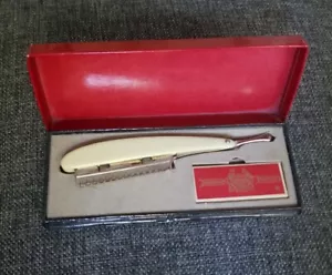 Vintage Durham Duplex Safety Razor With 5 Spare Unopened Spares - Picture 1 of 12