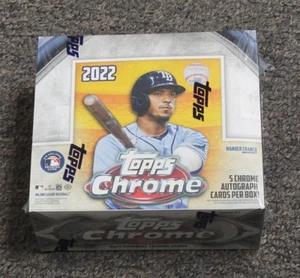 2022 Topps Chrome Baseball Jumbo ... Factory Sealed HTA Box - Picture 1 of 1
