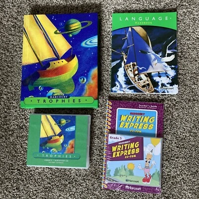 Harcourt: Writing Express Grade 5 (CD-ROM) Teachers Guide Trophies Bundle - Image 1 of 4