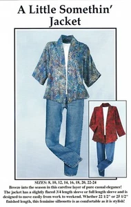 CHAQUETA A LITTLE SOMETHIN' Patrón de Costura Mujer Talla 8 a 24 por CNT Pattern Co - Imagen 1 de 2