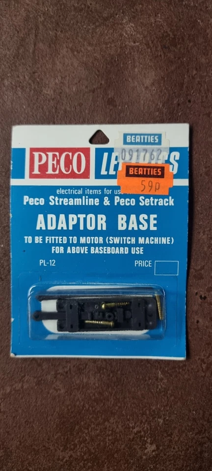 🟢🔴OO Gauge Peco PL-12 Adaptor Base New🟢🔴 - Image 1 of 1