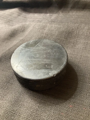 NHL Official Hockey Practice Puck used by Hartford Wailers Czechoslovakia Cover