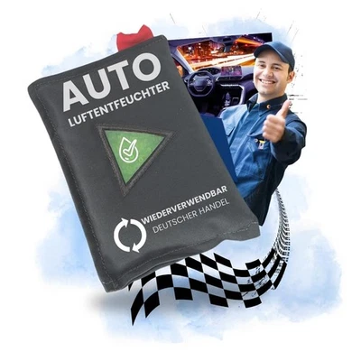 TRONICXL Auto Luftentfeuchter Kissen Innenraum wiederverwendbar - Zubehör für KFZ PKW LKW
