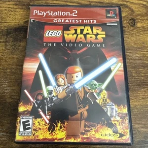 LEGO Star Wars: The Video Game (Sony PlayStation 2, 2005) Complete CIB Tested - Picture 1 of 4