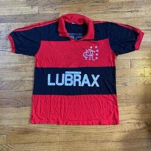 Vintage 80s CR Flamengo Jersey #10 Zico Tapajos 54 M/L Football RARE - Picture 1 of 10