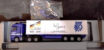 HERPA 1:87 Exclusive serie Camion autoarticolato 6 assi MAN "THW" - Immagine 1 di 4
