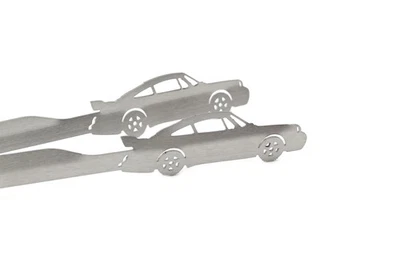 CAROLISA Grillzange Motiv Porsche , Männergeschenk, Vatertag, Geschenkidee, Geschenk