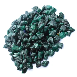 Lote áspero natural colombiano esmeralda verde sin cortar 100 quilates piedras preciosas sueltas CERTIFICADAS - Imagen 1 de 7