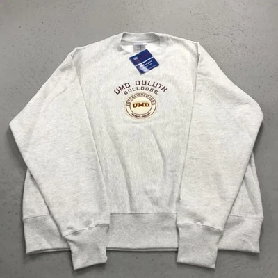 Minnesota Duluth Bulldogs Sudadera Para Hombres XL Campeón Tejido Inverso NCAA NUEVA CON ETIQUETAS Foto 1 de 4