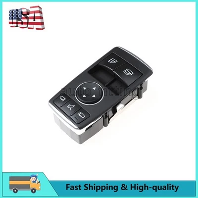 Interruptor de ventana eléctrica del lado del conductor 1729056900 para Mercedes W204 C250 C350 2011-2013 Foto 1 de 4